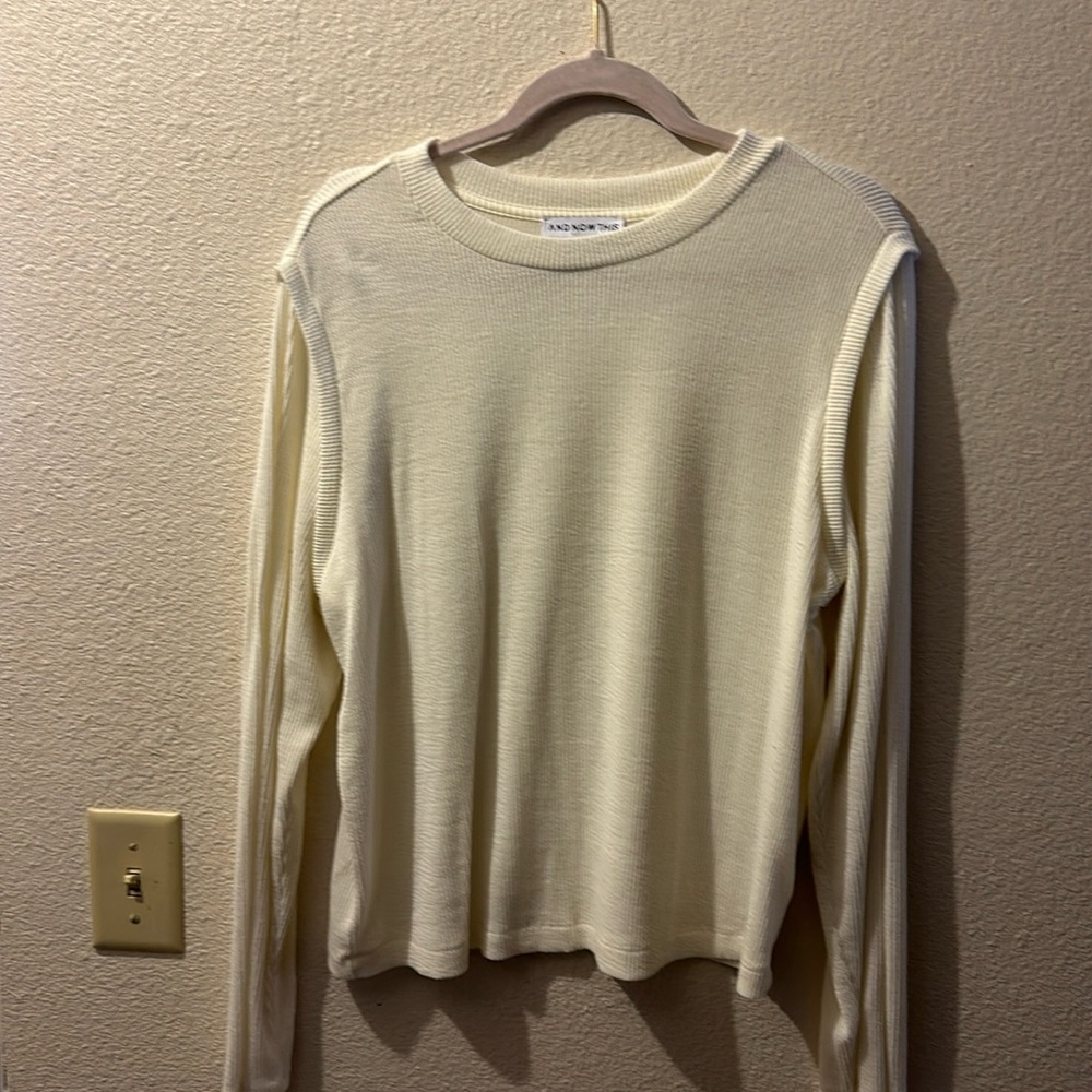 And Now This. White Top 1X